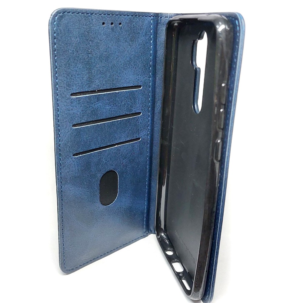 Книжка Business для Xiaomi Redmi Note 8 Pro Синя-2