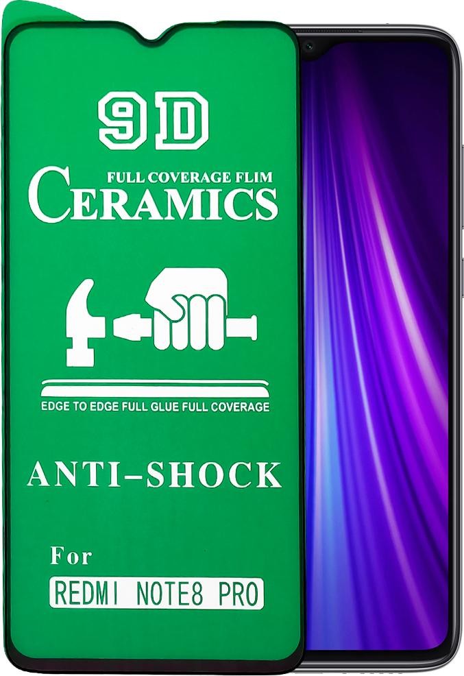 Захисне скло Ceramic для Xiaomi Redmi Note 8 Pro-0