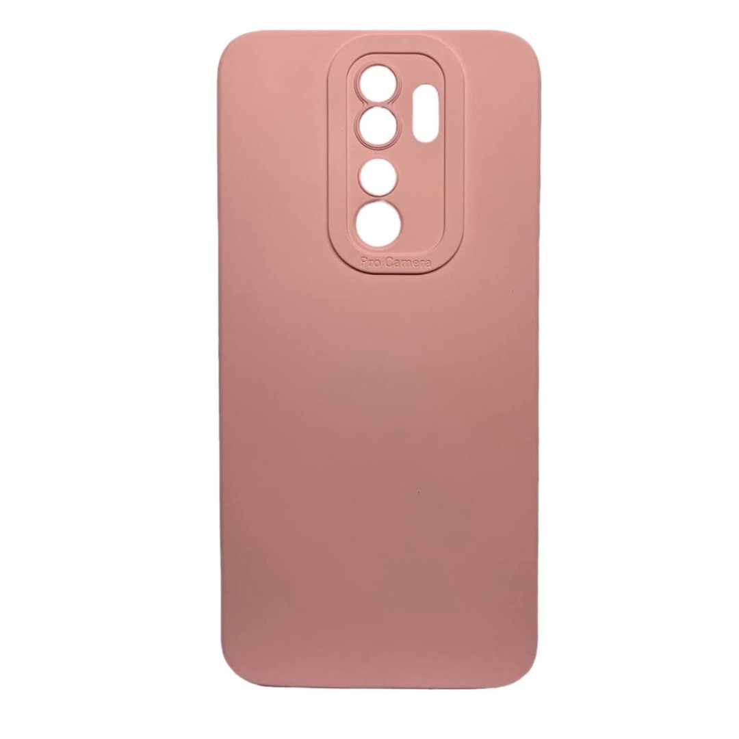 Накладка Color style з мікрофіброю для Xiaomi Note 8 Pro Pink-0