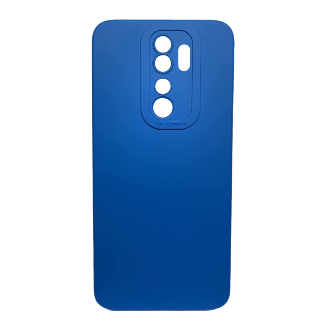 Накладка Color style з мікрофіброю для Xiaomi Note 8 Pro Blue-0