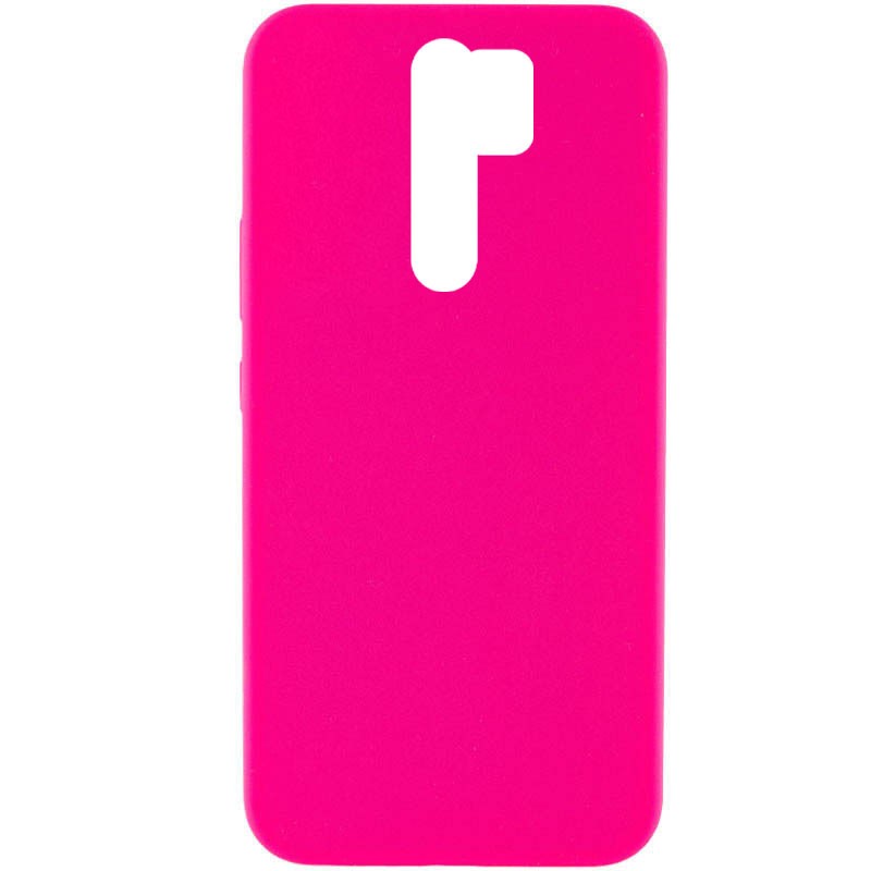 Silicone Cover Lakshmi Full Camera для Xiaomi Redmi Note 8 Pro (Barbie pink)-0