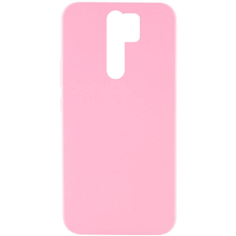 Silicone Cover Lakshmi Full Camera для Xiaomi Redmi Note 8 Pro (Light pink)-0