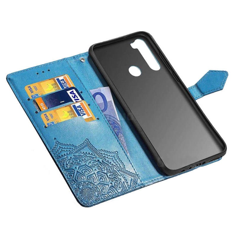 Книжка Art Case для Xiaomi Redmi Note 8T синя-2