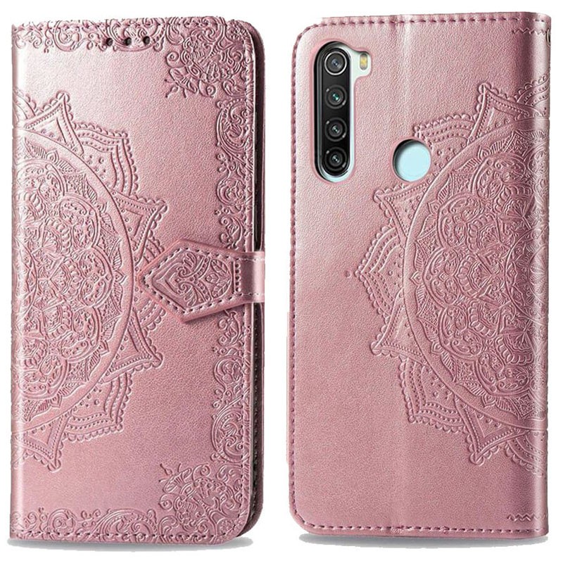 Книжка Art Case для Xiaomi Redmi Note 8T рожева-1