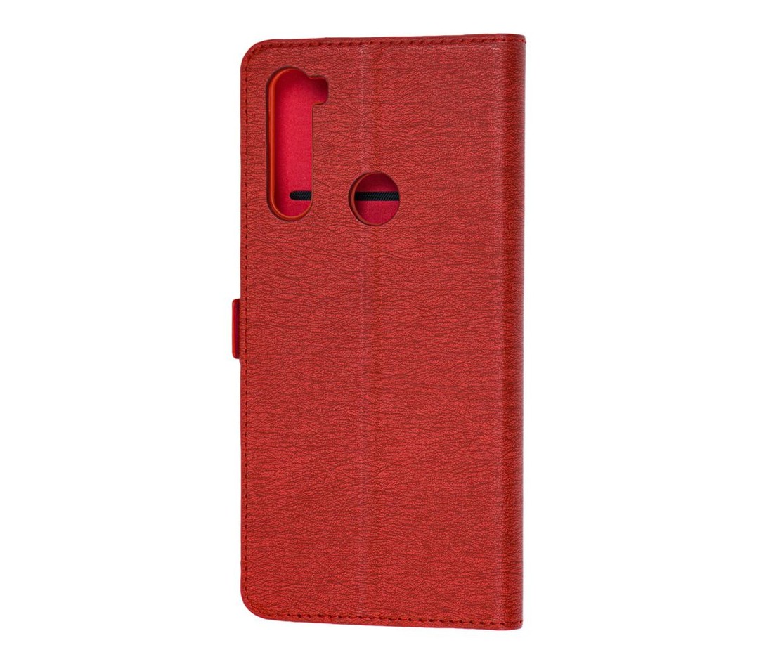 Книжка Side Magnet TPU Xiaomi Redmi Note 8T (red)-1