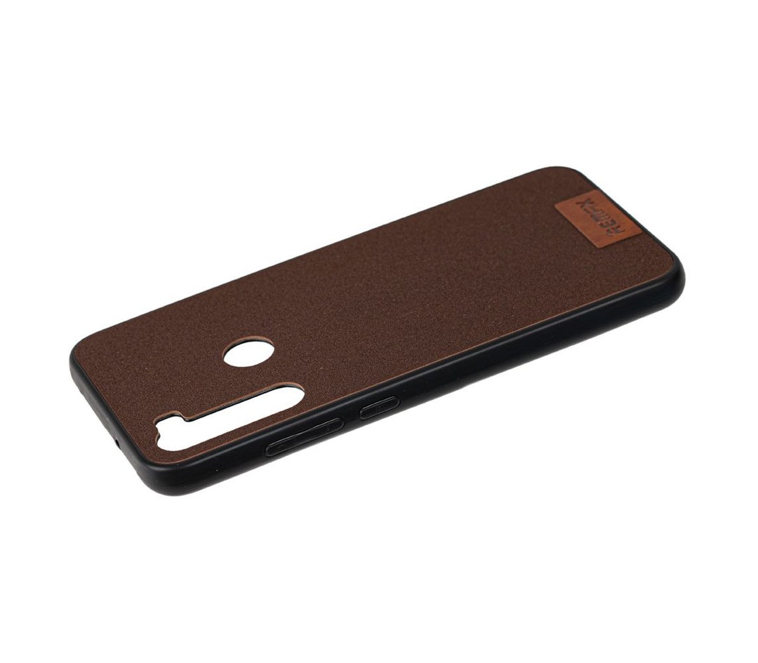 Накладка REMAX TISSUE для Xiaomi Redmi Note 8T (шоколад)-1