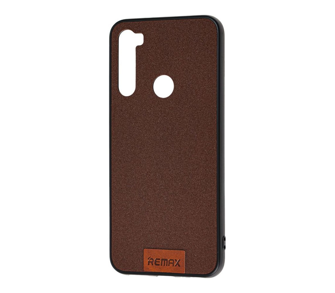 Накладка REMAX TISSUE для Xiaomi Redmi Note 8T (шоколад)-0