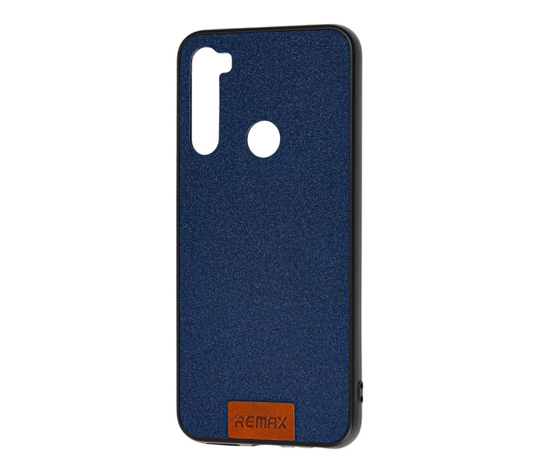 Накладка REMAX TISSUE для Xiaomi Redmi Note 8T (темно-синій)-0