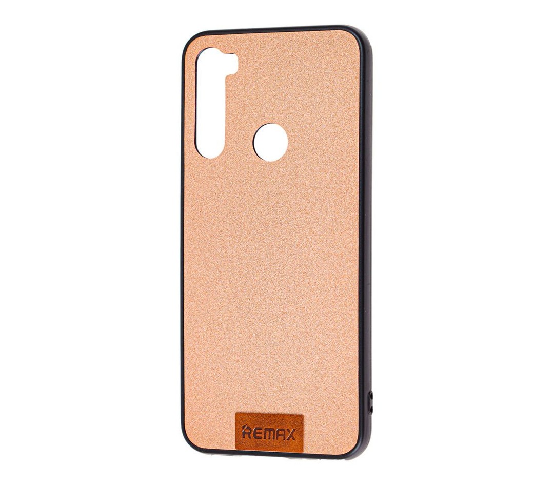 Накладка REMAX TISSUE для Xiaomi Redmi Note 8T (бронзовий)-0