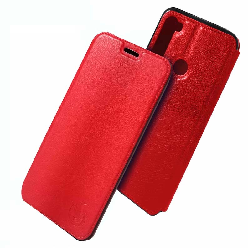 Книжка 360 CLASSIC для  Xiaomi Redmi Note 8T червона-0