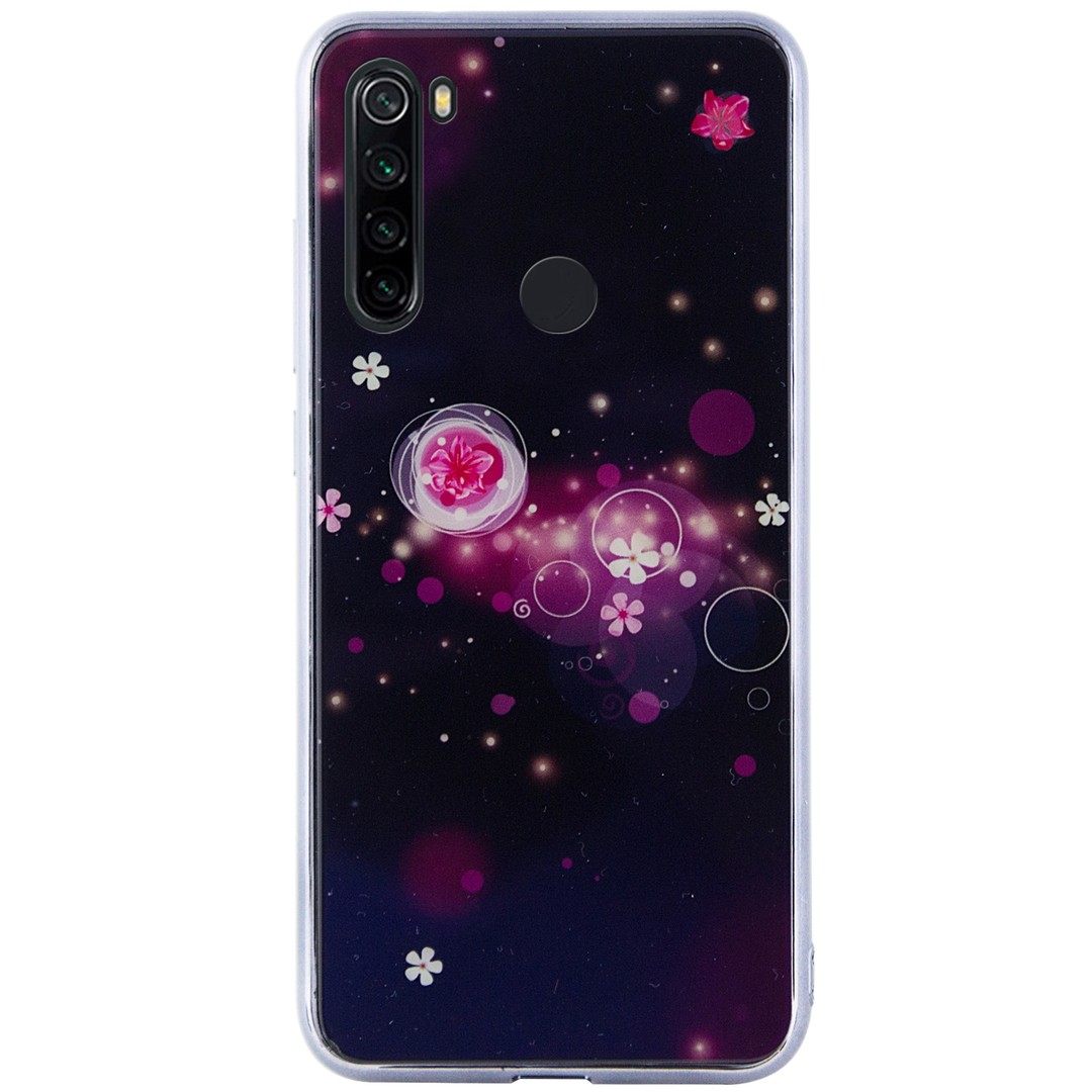 Чохол Fantasy  для Xiaomi Redmi Note 8T "Бульбашки і квіти"-0