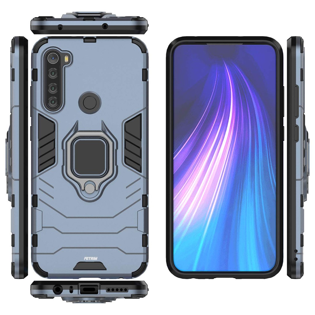 Накладка Armor 2.0 для  Xiaomi Redmi Note 8T Сірий-0