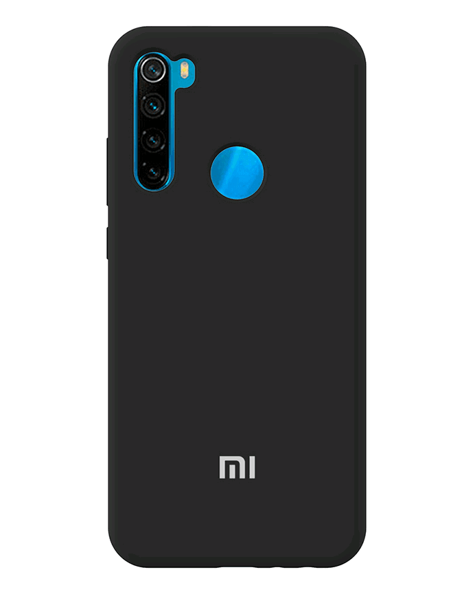 Чохол TOTO Silicone Full Protection Case дл Xiaomi Redmi Note 8T Black-0