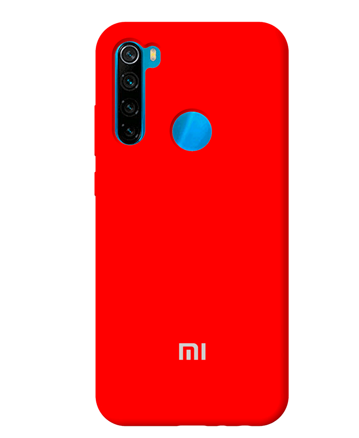 Чохол TOTO Silicone Full Protection Case дл Xiaomi Redmi Note 8T Red-0