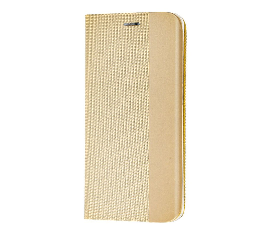 Книжка Gelius Canvas для Samsung A20/A30 золота-0