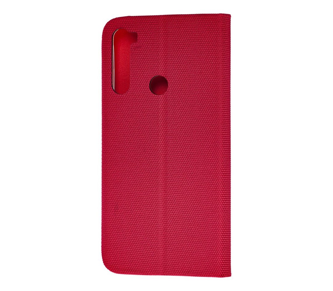 Книжка Gelius Canvas для Xiaomi Redmi Note 8 червона-1