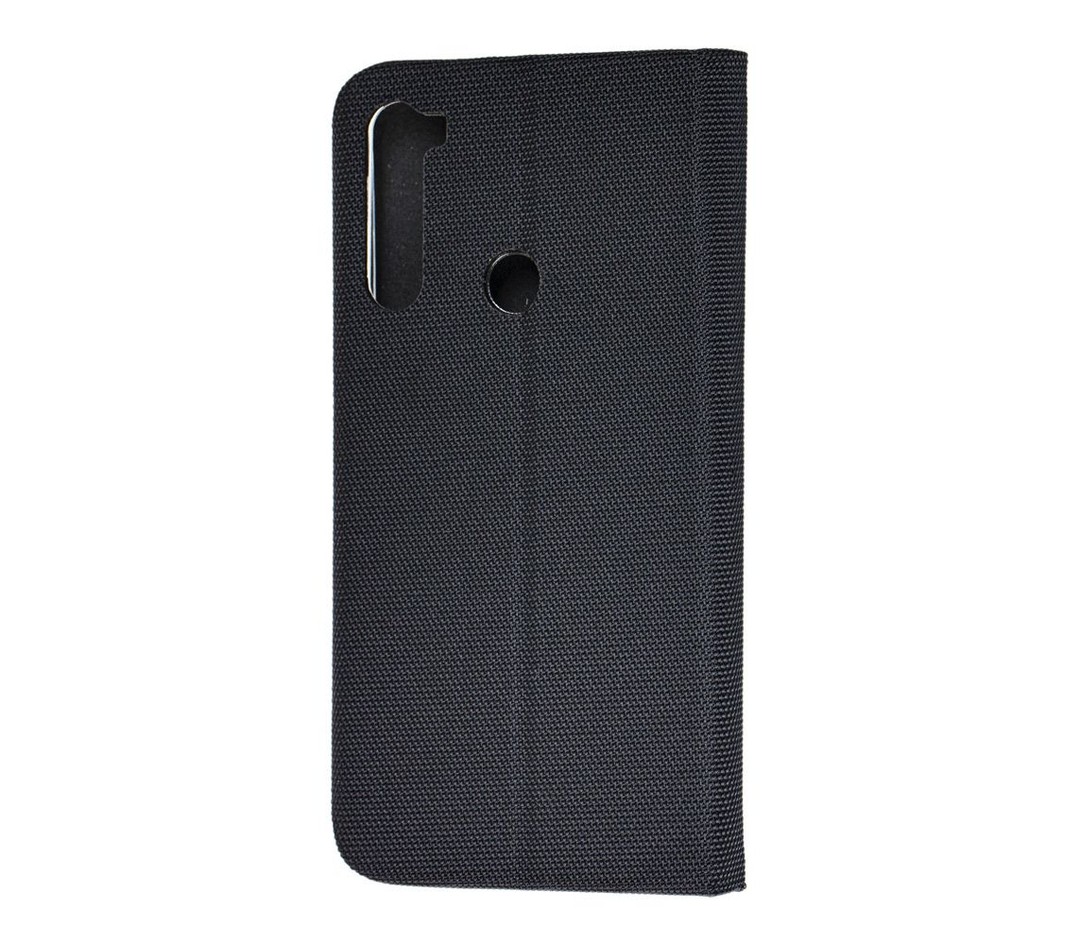Книжка Gelius Canvas для Xiaomi Redmi Note 8 чорна-1