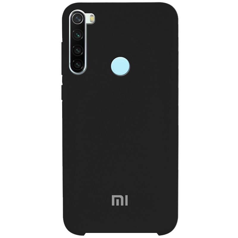 Чохол Silicone Cover для Xiaomi Redmi Note 8T black-0