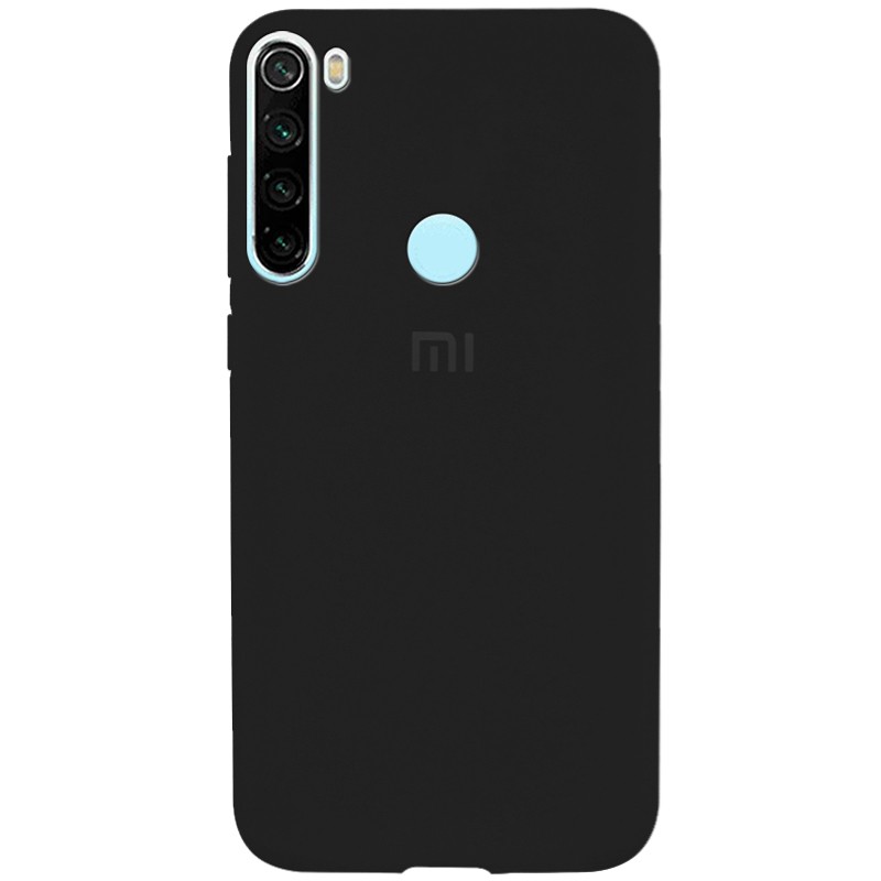 Silicone Cover Full Protective для Xiaomi Redmi Note 8T Black-0