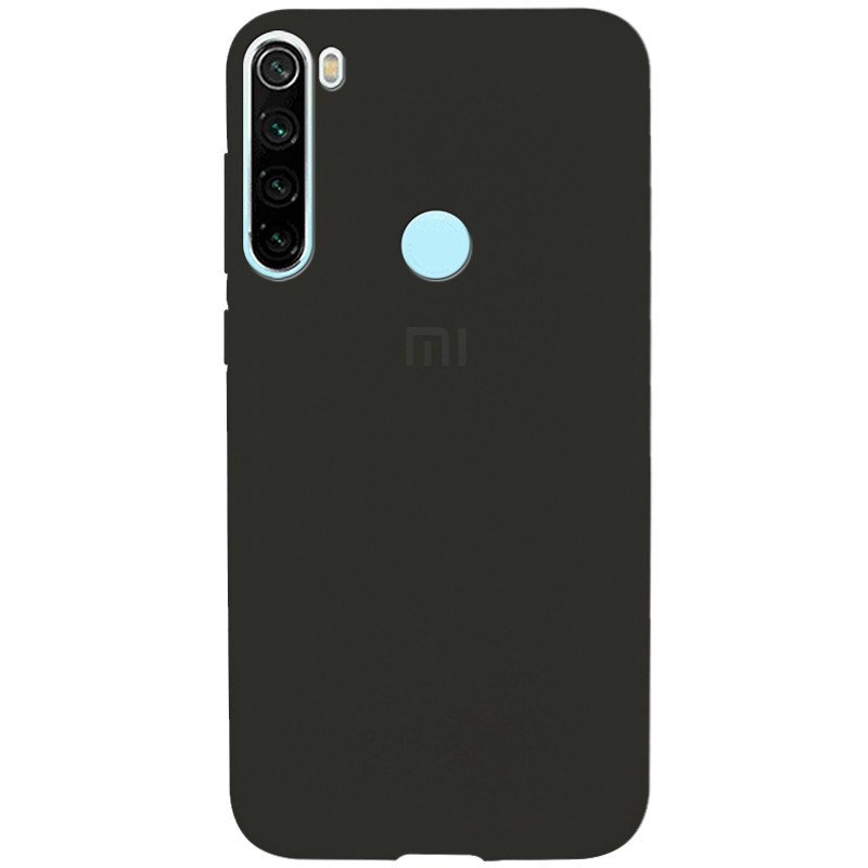 Накладка Silicone Cover Full Protective для Xiaomi Redmi Note 8T Olive-0