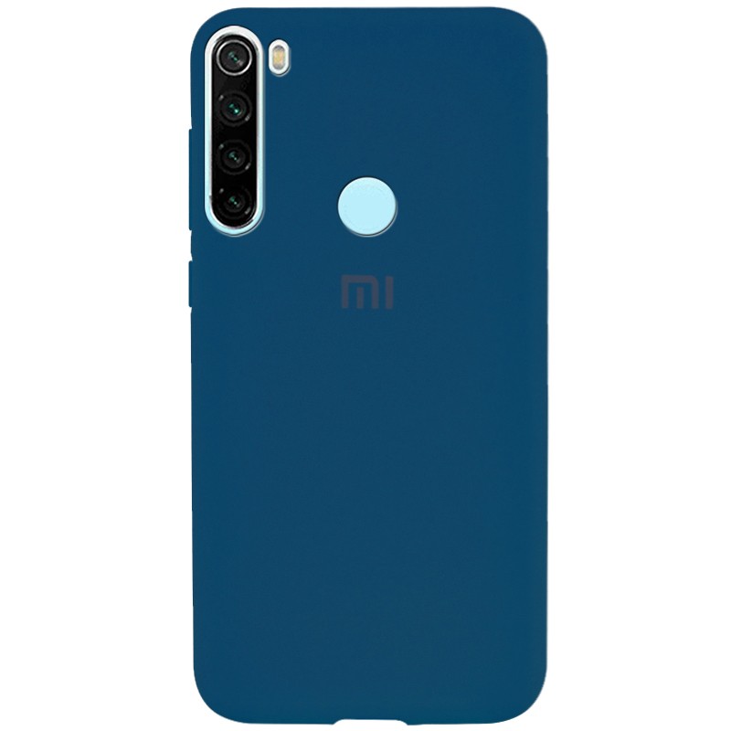 Накладка Silicone Cover Full Protective для Xiaomi Redmi Note 8T Cobalt-0