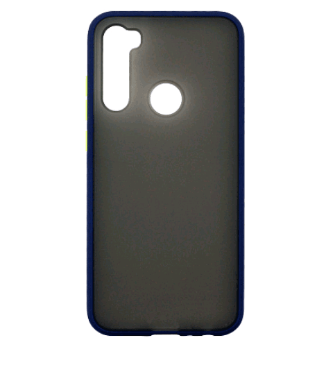 Накладка Totu Gingle для Xiaomi Redmi Note 8T синій з зеленими кнопками-0