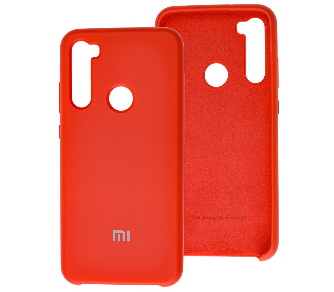 Чохол Silicone Cover для Xiaomi Redmi Note 8T red-0