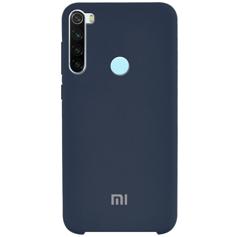Чохол Silicone Cover для Xiaomi Redmi Note 8T blue-0