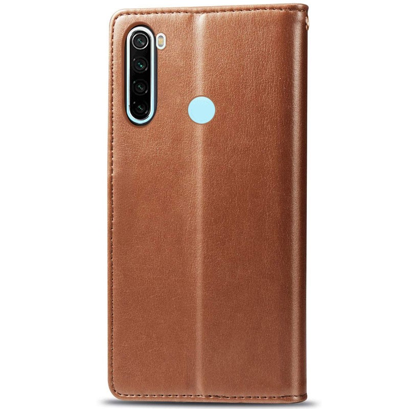 Книжка GETMAN Gallant для Xiaomi Redmi Note 8T коричнева-1