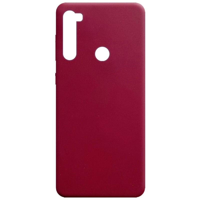 Накладка Candy для Xiaomi Redmi Note 8T (Бордова)-0