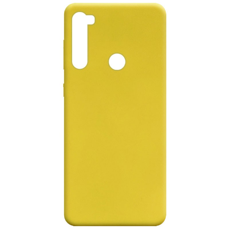 Накладка Candy для Xiaomi Redmi Note 8T (Жовта)-0