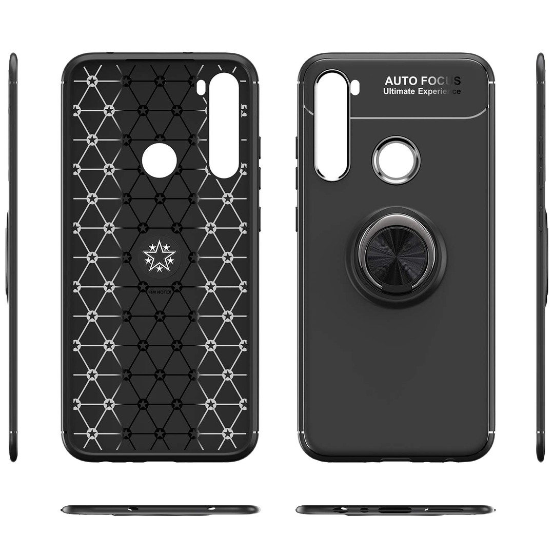 Чохол Deen ColorRing для Xiaomi Redmi Note 8T чорний-0