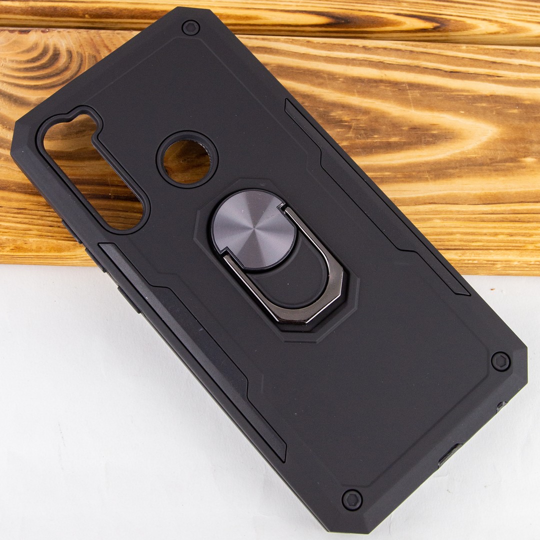 Чохол SG Ring Color  для Xiaomi Redmi Note 8T чорний-1