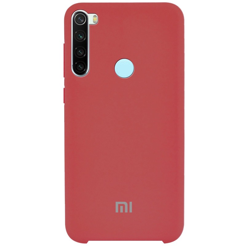 Чохол Silicone Cover для Xiaomi Redmi Note 8T Camellia red-0
