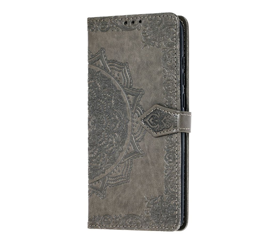 Книжка Art Case для Xiaomi Redmi Note 8 Сіра-0