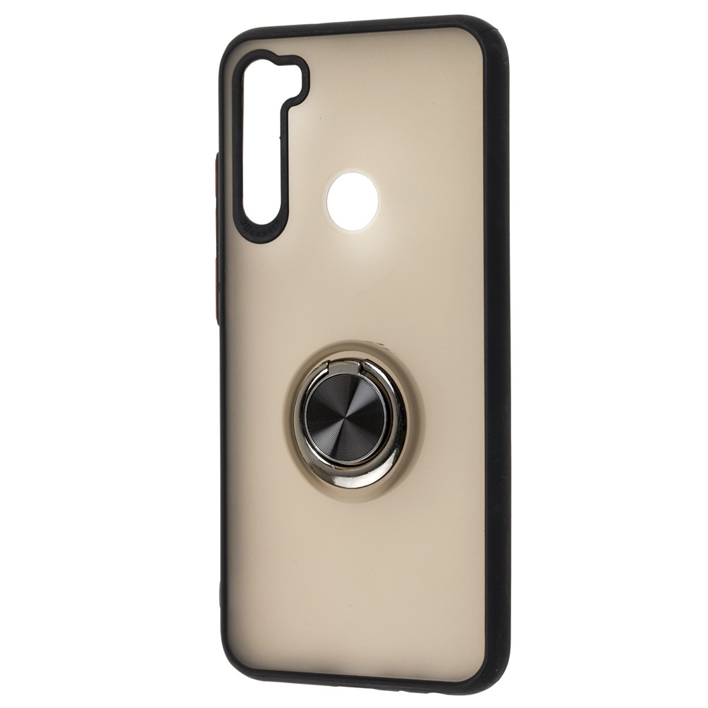 Накладка Totu Ring для Xiaomi Redmi Note 8T чорна-0