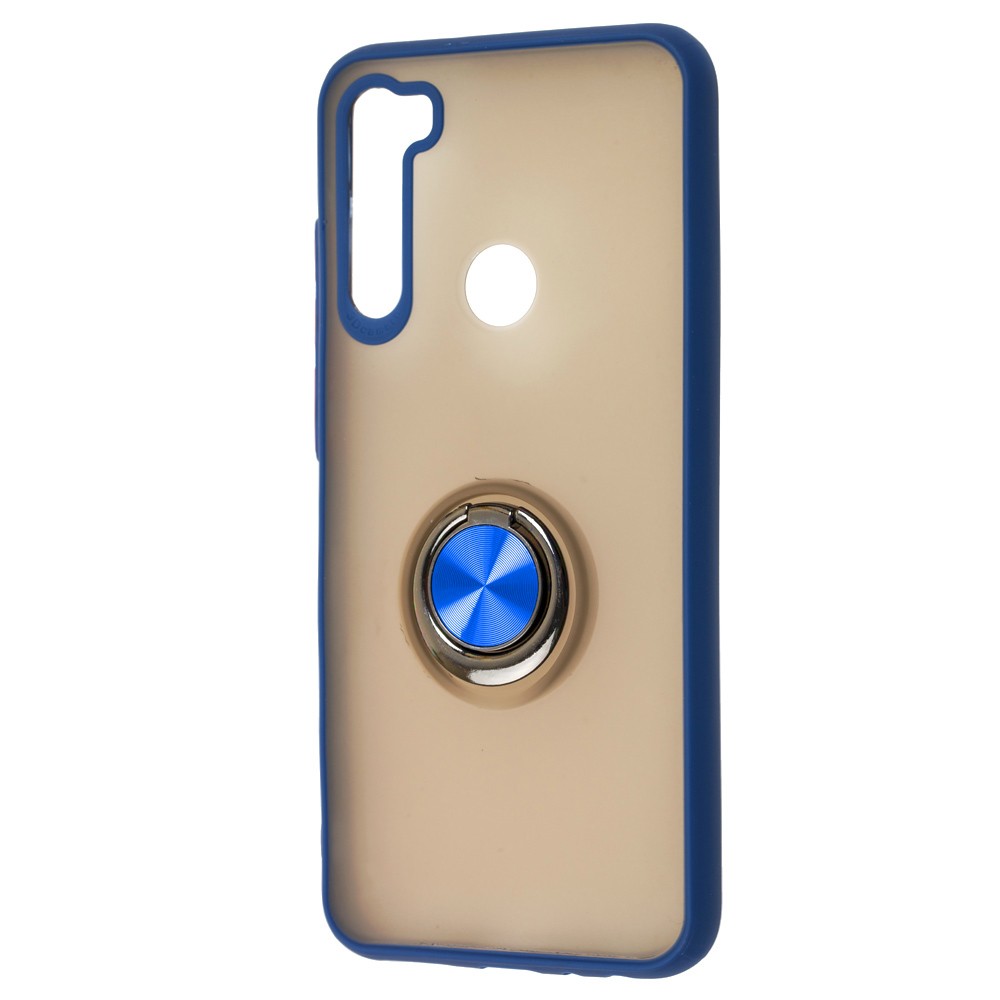 Накладка Totu Ring для Xiaomi Redmi Note 8T синя-0