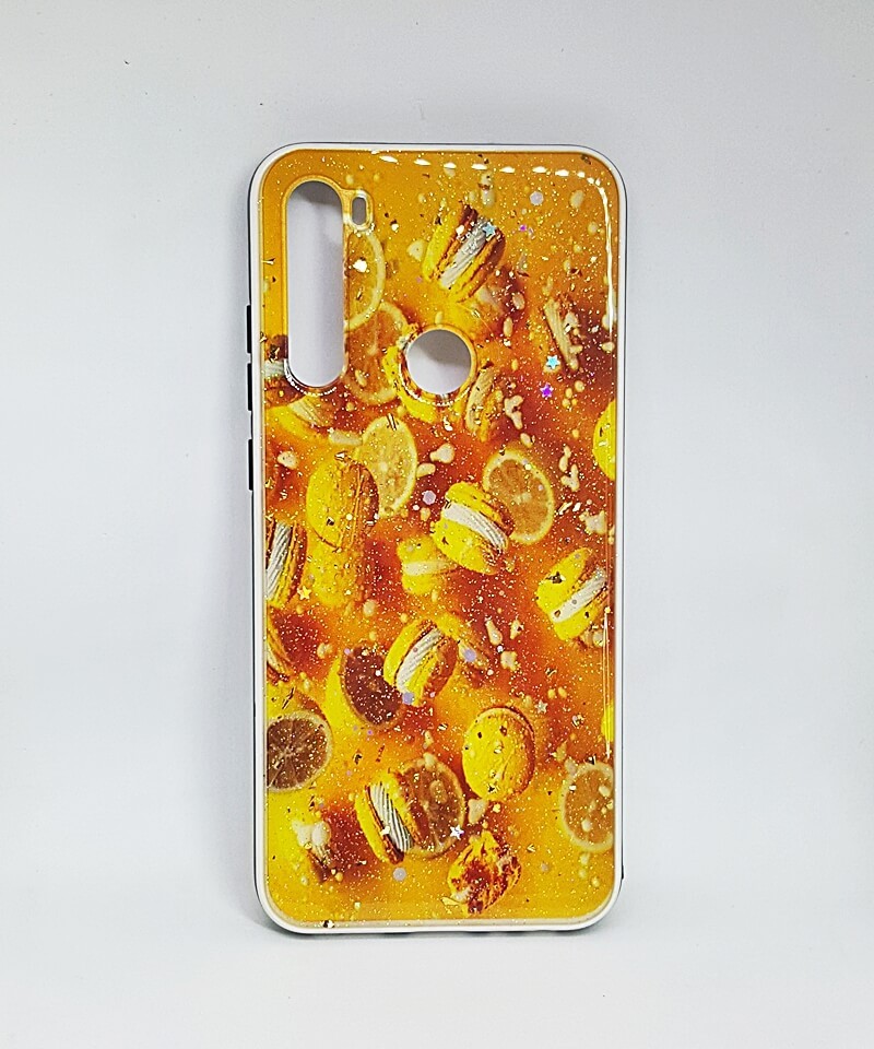 Накладка Mix Art для Xiaomi Redmi Note 8T Апельсин з макарунами-0
