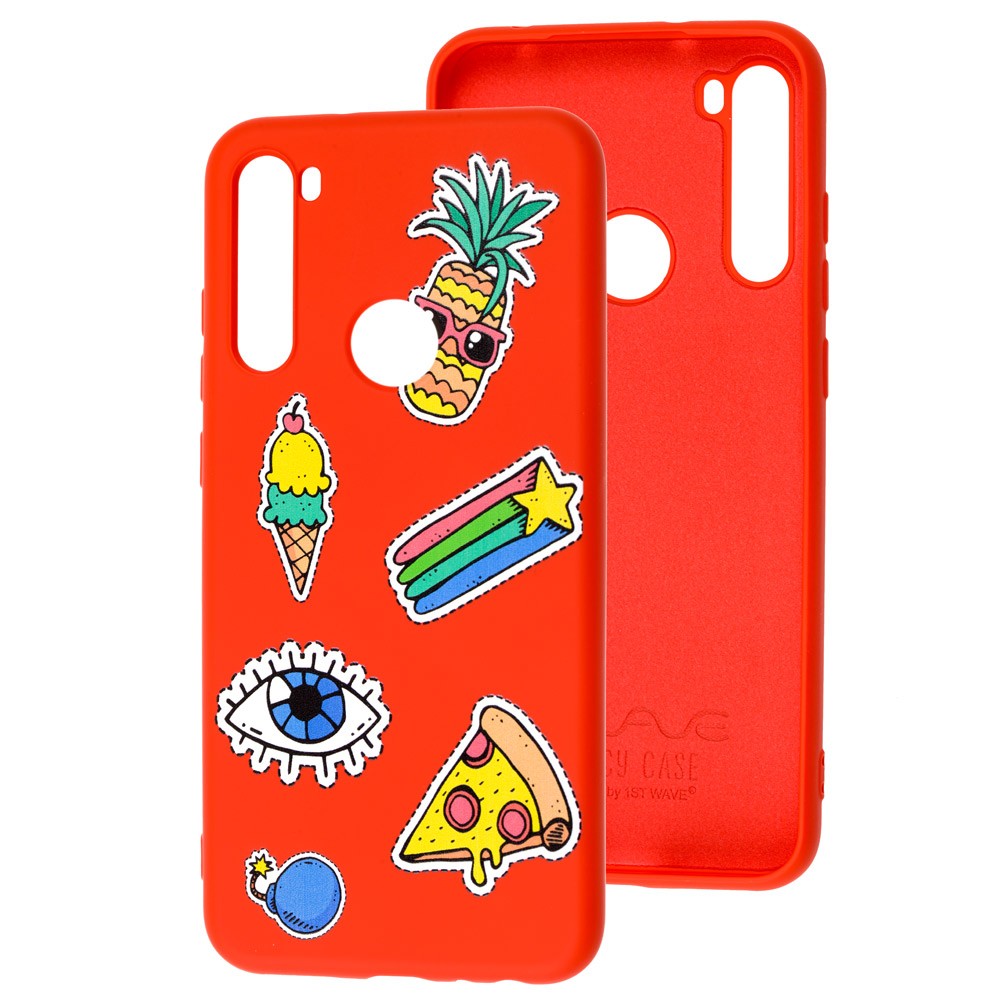 WAVE Fancy для Xiaomi Redmi Note 8T (color style/red)-0