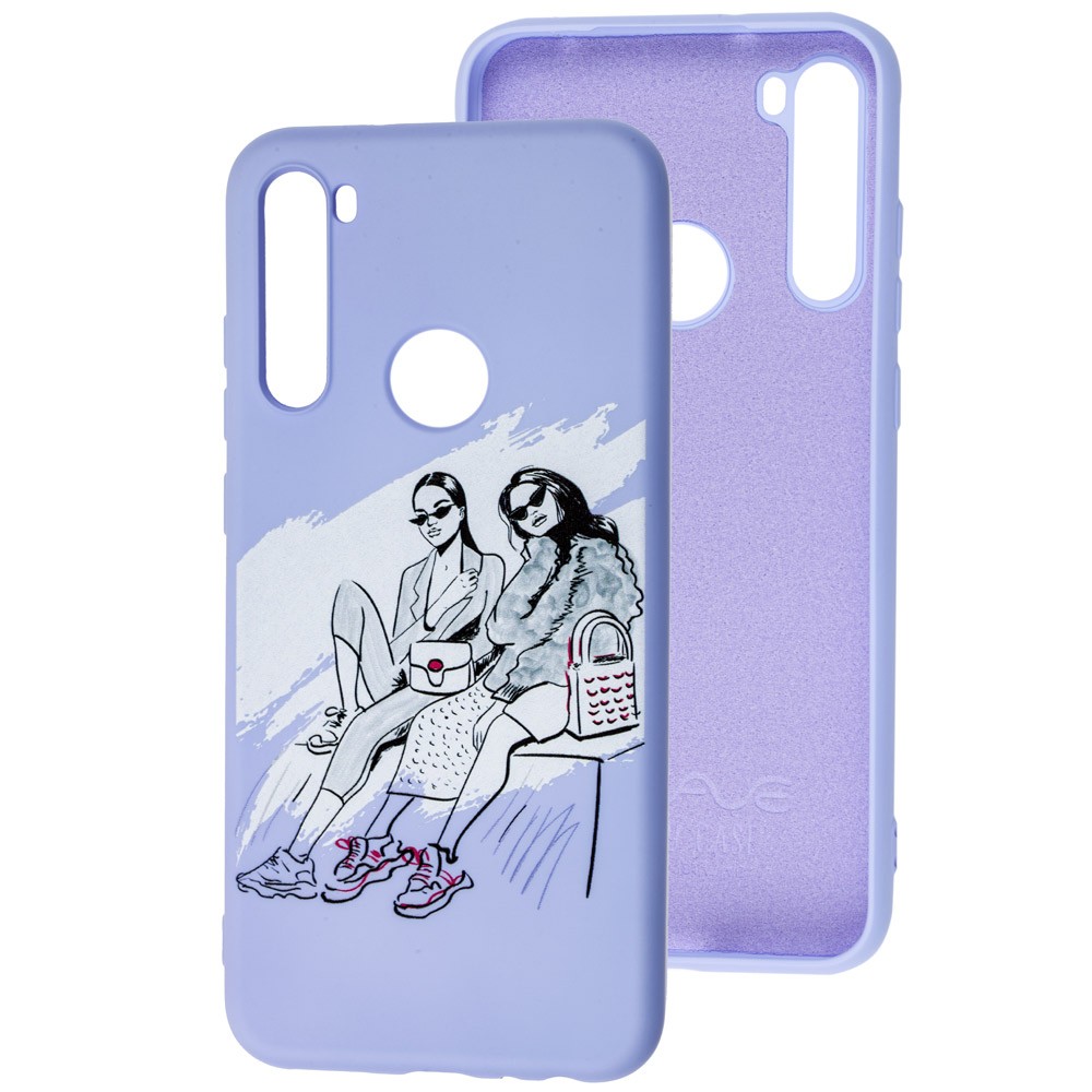 WAVE Fancy для Xiaomi Redmi Note 8T (fashion mode/light purple)-0