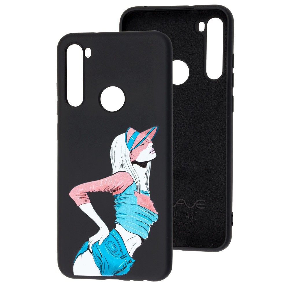 WAVE Fancy для Xiaomi Redmi Note 8T (temptation/black)-0