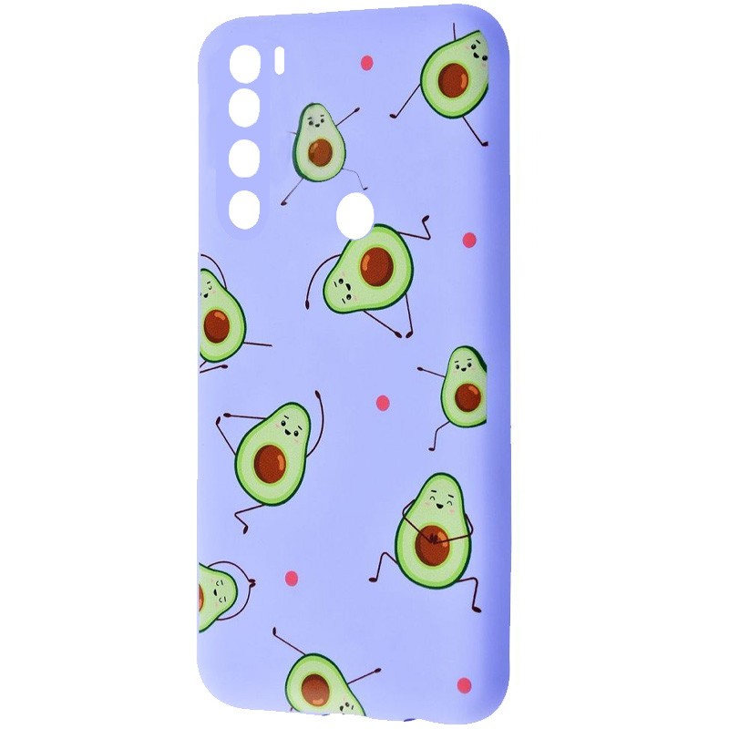 WAVE Fancy для Xiaomi Redmi Note 8T (avocado/light purple)-0