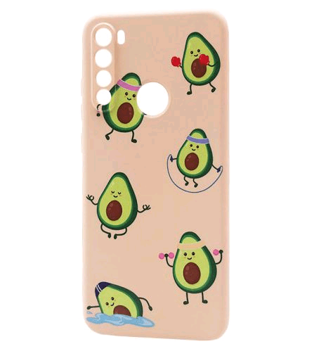 WAVE Fancy для Xiaomi Redmi Note 8T (sports avocado/pink sand)-0