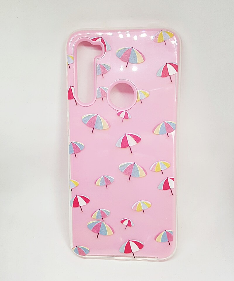 Накладка lovely print для Xiaomi Redmi Note 8T Парасольки-0