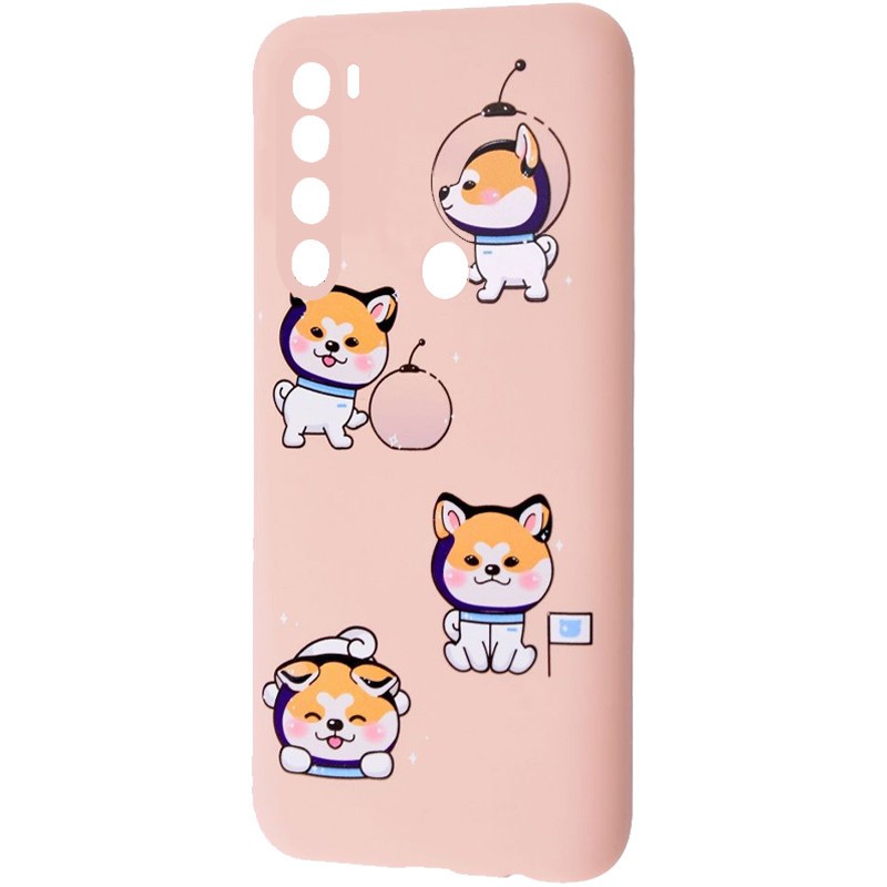 WAVE Fancy для Xiaomi Redmi Note 8T (laika spaceman/pink sand)-0