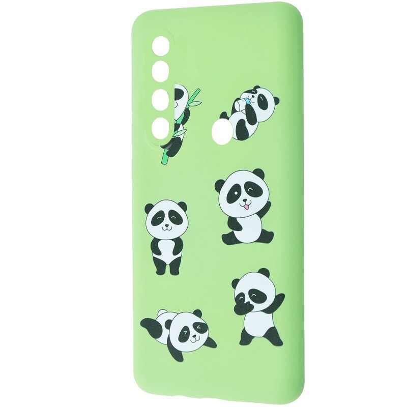 WAVE Fancy для Xiaomi Redmi Note 8T (lovely panda/mint gum)-0