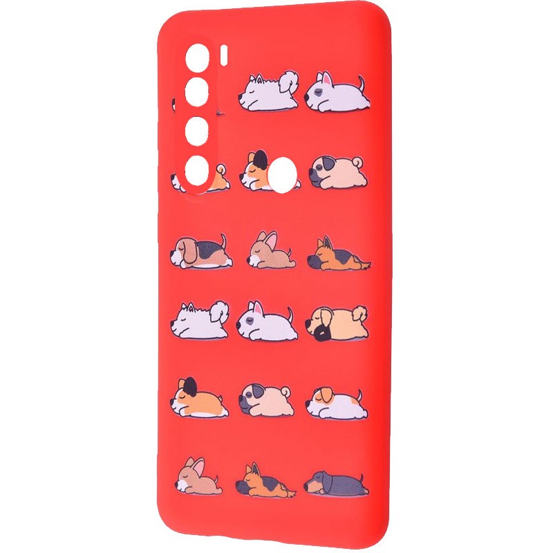 WAVE Fancy для Xiaomi Redmi Note 8T (sleeping dogs/red)-0
