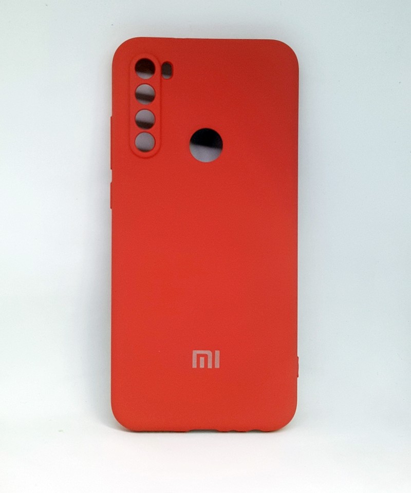 Накладка Silicone Case Full Camera для Redmi Note 8T бордова-0