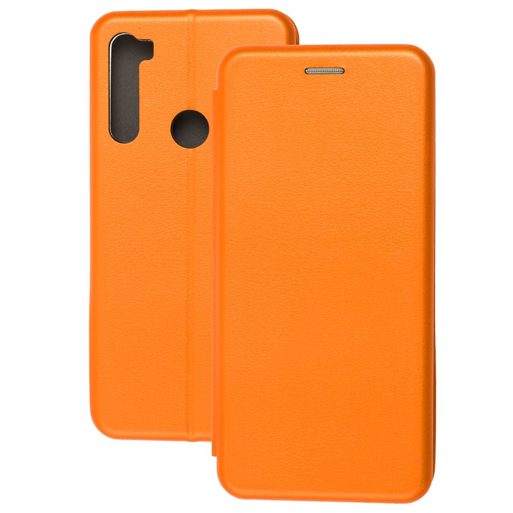Книжка Premium для Xiaomi Redmi Note 8t помаранчева-0