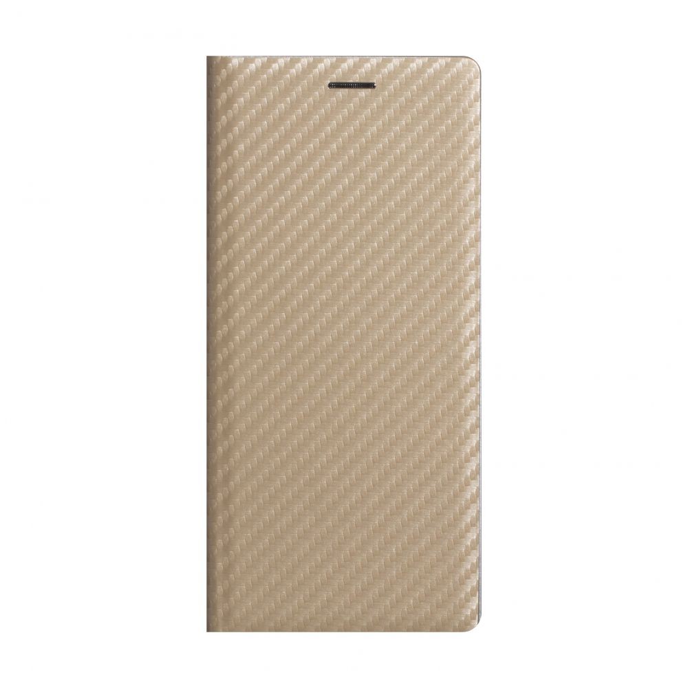 Книжка Carbon для Xiaomi Redmi Note 8T золота-0